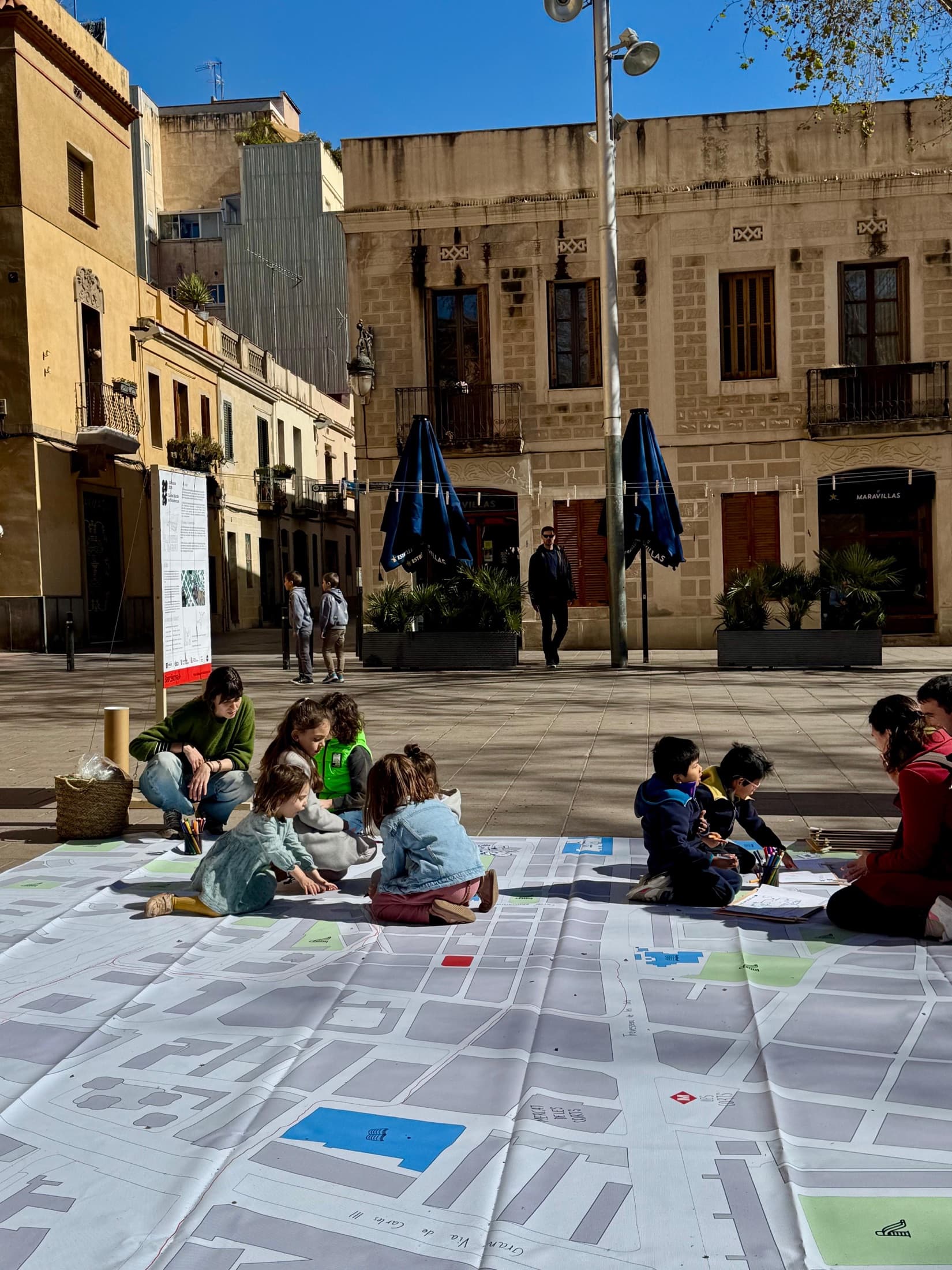 Taller infantil de dibujo y mapeo de recorridos cotidianos